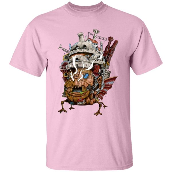 Howl's Moving Castle Series - Howl’s Moving Castle – Smoking T Shirt for Kid-Howl's Moving Castle Series