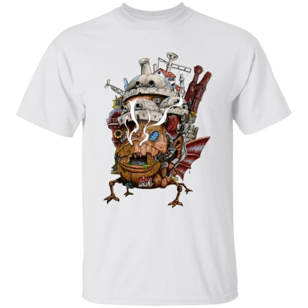 Howl's Moving Castle Series - Howl’s Moving Castle – Smoking T Shirt for Kid-Howl's Moving Castle Series