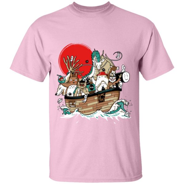 Totoro Japanese Restaurant - Studio Ghibli Boat T Shirt for Kid-Totoro Japanese Restaurant