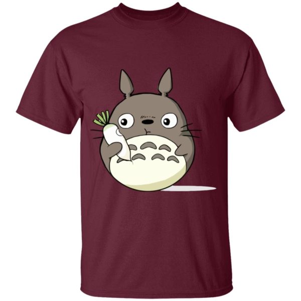 Studio Ghibli Totoro Movie - Totoro Eating Turnip T Shirt for Kid-Studio Ghibli Totoro Movie