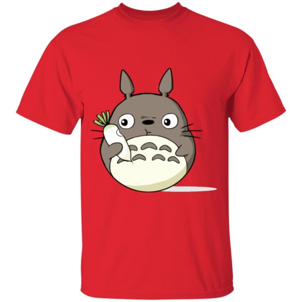 Studio Ghibli Totoro Movie - Totoro Eating Turnip T Shirt for Kid-Studio Ghibli Totoro Movie