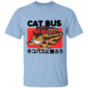 Totoro Sun Shade Cat Bus - My Neighbor Totoro Cat Bus T Shirt for Kid-Totoro Sun Shade Cat Bus