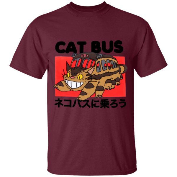 Totoro Sun Shade Cat Bus - My Neighbor Totoro Cat Bus T Shirt for Kid-Totoro Sun Shade Cat Bus