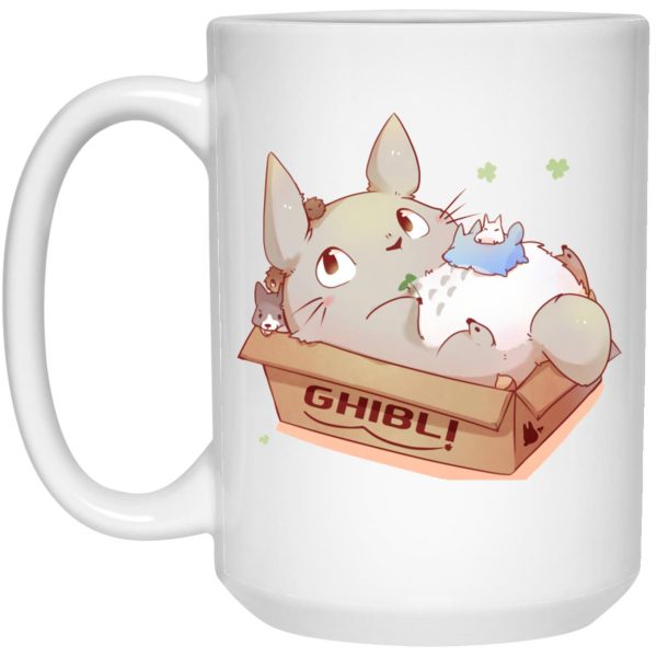 Casa Mas Grande De Totoral - Cute Totoro in the Box Mug-Casa Mas Grande De Totoral, House Decor, Mug, My Neighbor Totoro