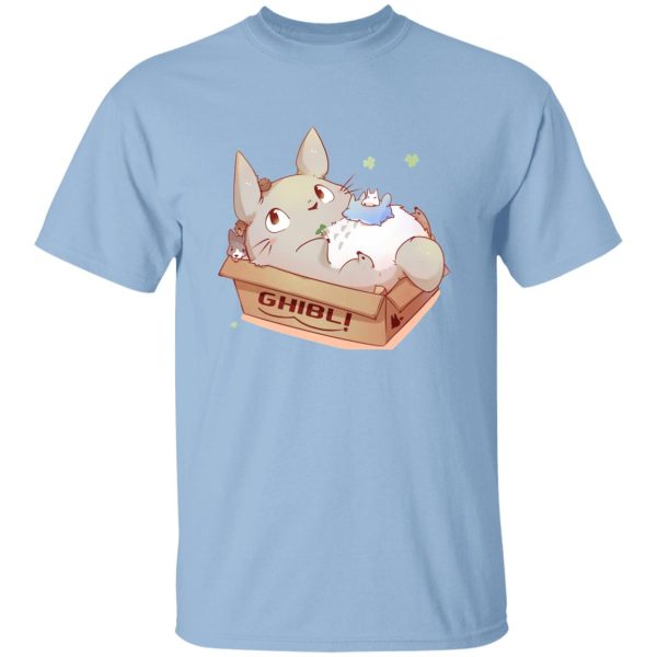 Watch Totoro - Cute Totoro in the Box T Shirt-Apparel, My Neighbor Totoro, Tshirt, Watch Totoro