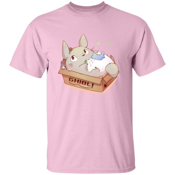 Watch Totoro - Cute Totoro in the Box T Shirt-Apparel, My Neighbor Totoro, Tshirt, Watch Totoro