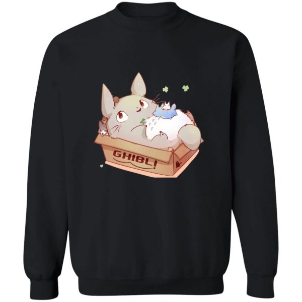 What Animal Is Totoro - Cute Totoro in the Box Sweatshirt-Apparel, My Neighbor Totoro, Sweatshirt, What Animal Is Totoro