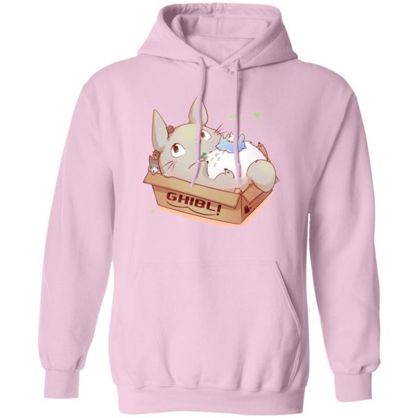 Is Totoro Forest Japan Safe - Cute Totoro in the Box Hoodie-Apparel, Hoodie, Is Totoro Forest Japan Safe, My Neighbor Totoro