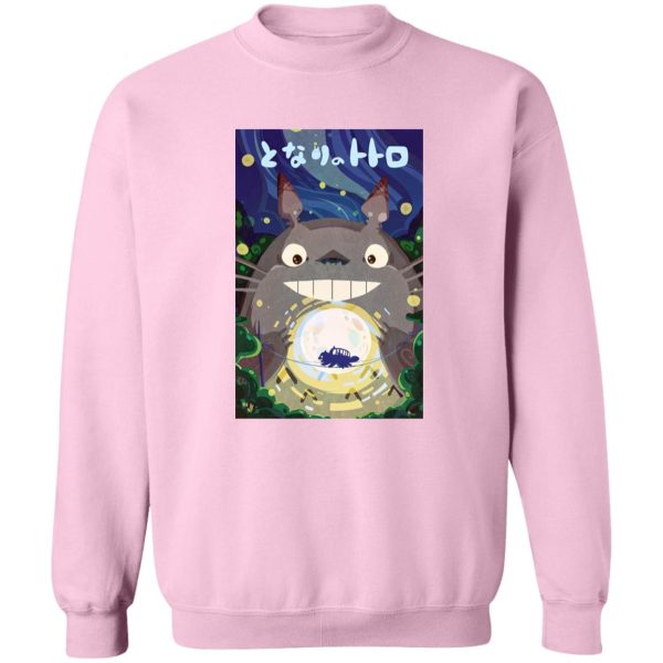 Hayao Miyazaki Totoro - Totoro Holding the Catbus Sweatshirt-Apparel, Hayao Miyazaki Totoro, My Neighbor Totoro, Sweatshirt