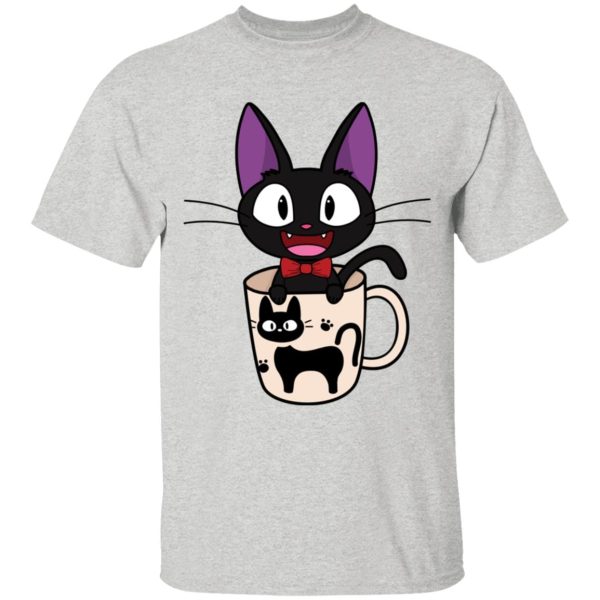 Kiki's Delivery Service Costume - Jiji in the Cat Cup T Shirt for Kid-Kiki's Delivery Service Costume