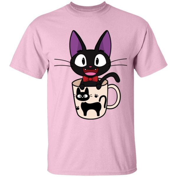 Kiki's Delivery Service Costume - Jiji in the Cat Cup T Shirt for Kid-Kiki's Delivery Service Costume