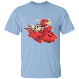 Porco Rosso Chibi T Shirt for Kid-