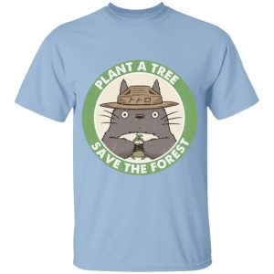 Totoro Costume - My Neighbor Totoro – Plant a Tree Save the Forest T Shirt for Kid-Totoro Costume