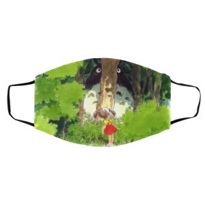 Is Totoro Forest Japan Safe - My Neighbor Totoro – Hide & Seek Face Mask-Accessories, Face Mask, Ghibli, Is Totoro Forest Japan Safe