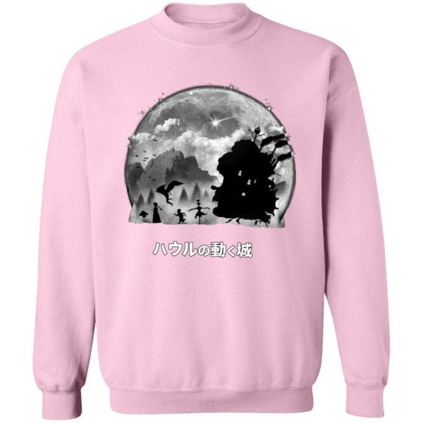 Howl's Moving Castle Tattoo - Howl’s Moving Castle – Walking in the Night Sweatshirt-Apparel, Howl's Moving Castle, Howl's Moving Castle Tattoo, Sweatshirt