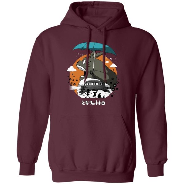 Mi Vecino Totoro - Totoro’s Journey Hoodie-Apparel, Hoodie, Mi Vecino Totoro, My Neighbor Totoro