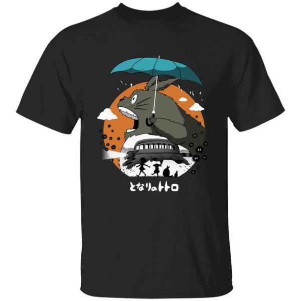 Studio Ghibli My Neighbor Totoro - Totoro’s Journey T Shirt-Apparel, My Neighbor Totoro, Studio Ghibli My Neighbor Totoro, Tshirt