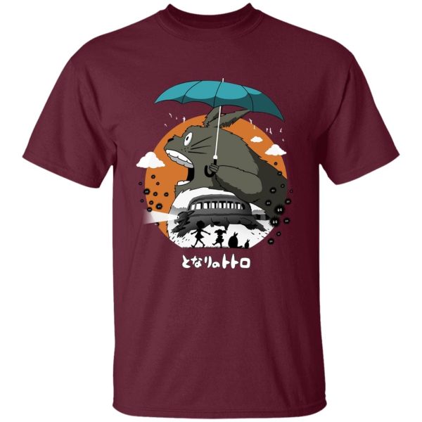 Studio Ghibli My Neighbor Totoro - Totoro’s Journey T Shirt-Apparel, My Neighbor Totoro, Studio Ghibli My Neighbor Totoro, Tshirt