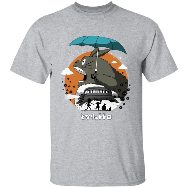 Studio Ghibli My Neighbor Totoro - Totoro’s Journey T Shirt-Apparel, My Neighbor Totoro, Studio Ghibli My Neighbor Totoro, Tshirt