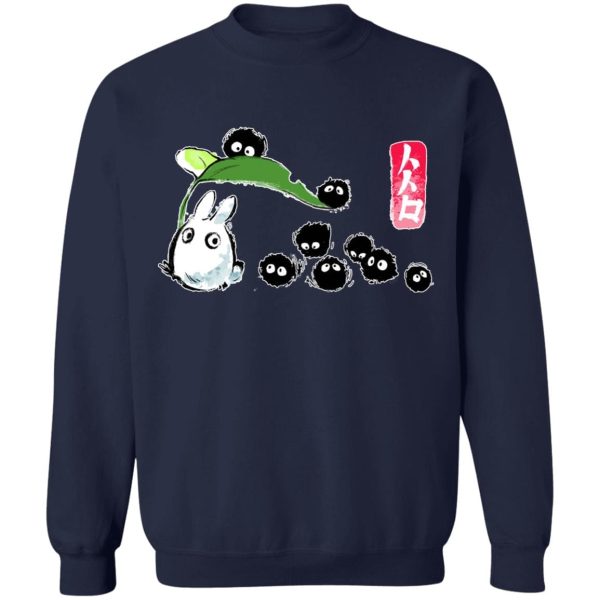 Mi Vecino Totoro - Mini Totoro and the Soot Balls Sweatshirt-Apparel, Mi Vecino Totoro, My Neighbor Totoro, Sweatshirt