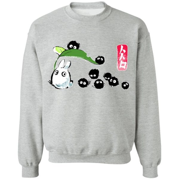 Mi Vecino Totoro - Mini Totoro and the Soot Balls Sweatshirt-Apparel, Mi Vecino Totoro, My Neighbor Totoro, Sweatshirt