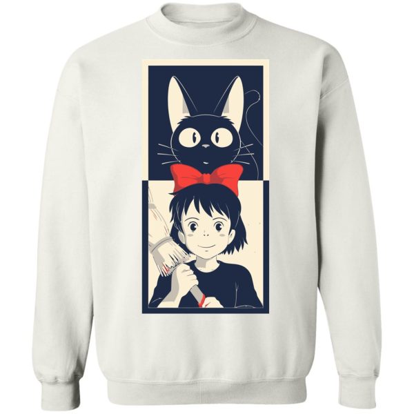 Cat Name Kiki's Delivery Service - Kiki’s Delivery Service Sweatshirt Unisex-Apparel, Cat Name Kiki's Delivery Service, Kiki's Delivery Service, Sweatshirt