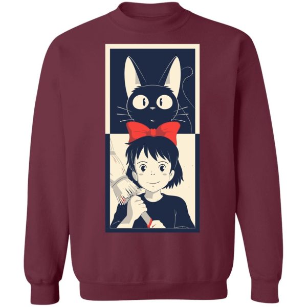 Cat Name Kiki's Delivery Service - Kiki’s Delivery Service Sweatshirt Unisex-Apparel, Cat Name Kiki's Delivery Service, Kiki's Delivery Service, Sweatshirt