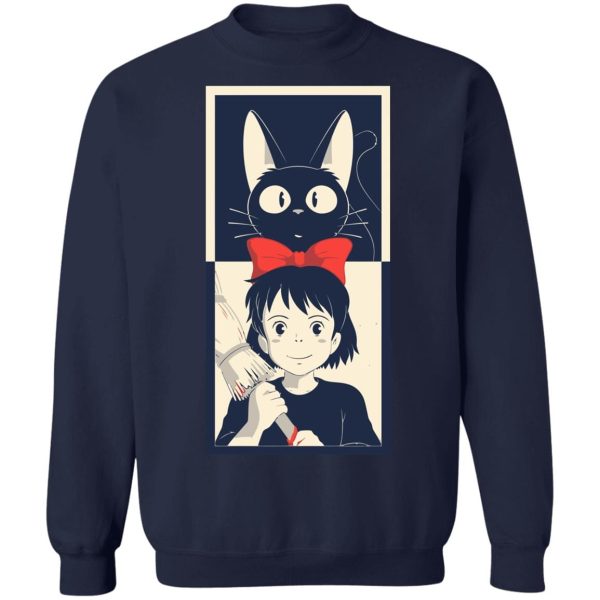 Cat Name Kiki's Delivery Service - Kiki’s Delivery Service Sweatshirt Unisex-Apparel, Cat Name Kiki's Delivery Service, Kiki's Delivery Service, Sweatshirt