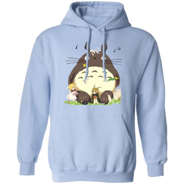 Characters From My Neighbor Totoro - Totoro and the Elves Hoodie-Apparel, Characters From My Neighbor Totoro, Hoodie, My Neighbor Totoro