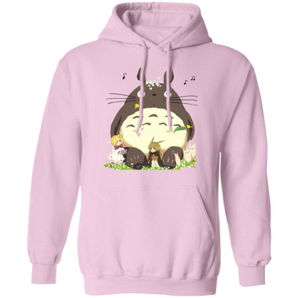 Characters From My Neighbor Totoro - Totoro and the Elves Hoodie-Apparel, Characters From My Neighbor Totoro, Hoodie, My Neighbor Totoro