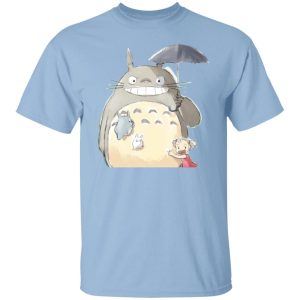 Totoro Bed - Totoro Family and Mei T Shirt-Apparel, My Neighbor Totoro, Totoro Bed, Tshirt