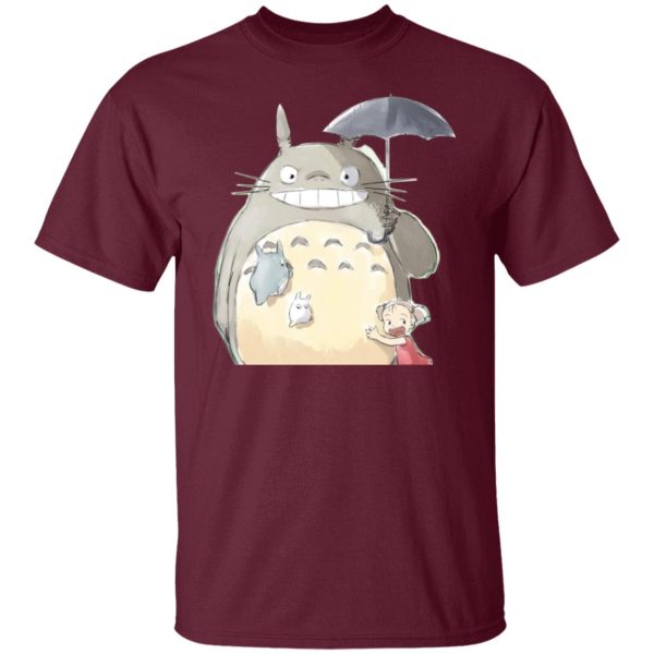 Totoro Bed - Totoro Family and Mei T Shirt-Apparel, My Neighbor Totoro, Totoro Bed, Tshirt