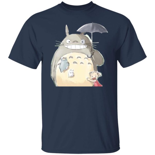 Totoro Bed - Totoro Family and Mei T Shirt-Apparel, My Neighbor Totoro, Totoro Bed, Tshirt