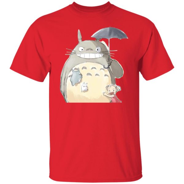 Totoro Bed - Totoro Family and Mei T Shirt-Apparel, My Neighbor Totoro, Totoro Bed, Tshirt