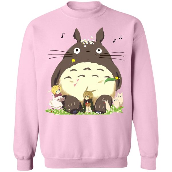 Totoro Car Windshield Sun Shade - Totoro and the Elves Sweatshirt-Apparel, My Neighbor Totoro, Sweatshirt, Totoro Car Windshield Sun Shade