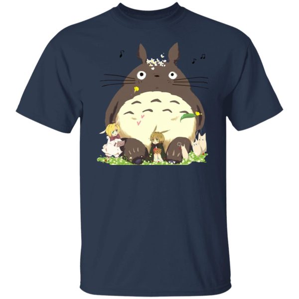 What Is Totoro In Japanese - Totoro and the Elves T shirt-Apparel, My Neighbor Totoro, Tshirt, What Is Totoro In Japanese