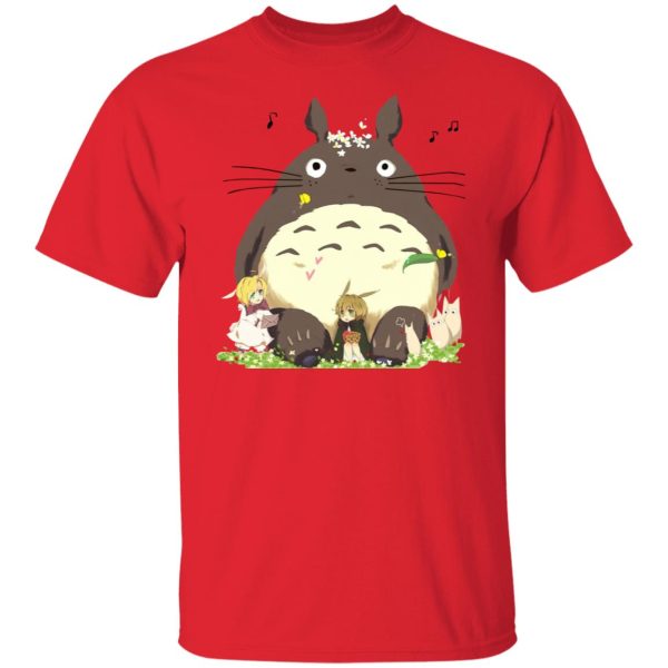 What Is Totoro In Japanese - Totoro and the Elves T shirt-Apparel, My Neighbor Totoro, Tshirt, What Is Totoro In Japanese