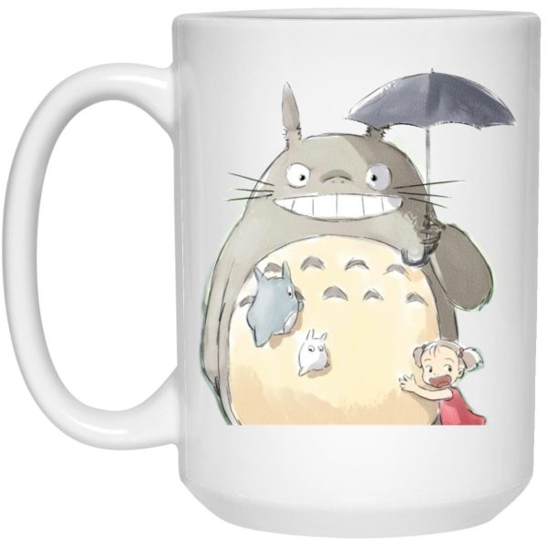 Totoro Hoodie - Totoro Family and Mei Mug-House Decor, Mug, My Neighbor Totoro, Totoro Hoodie