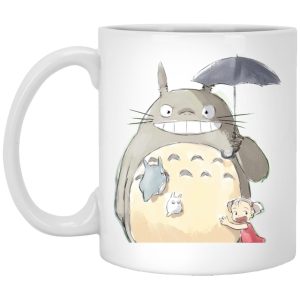 Totoro Hoodie - Totoro Family and Mei Mug-House Decor, Mug, My Neighbor Totoro, Totoro Hoodie