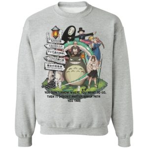 What Is Totoro - Studio Ghibli Hayao Miyazaki With His Arts Sweatshirt Unisex-Apparel, Howl's Moving Castle, Kiki's Delivery Service, My Neighbor Totoro, princess mononoke, Spirited Away, Sweatshirt, What Is Totoro