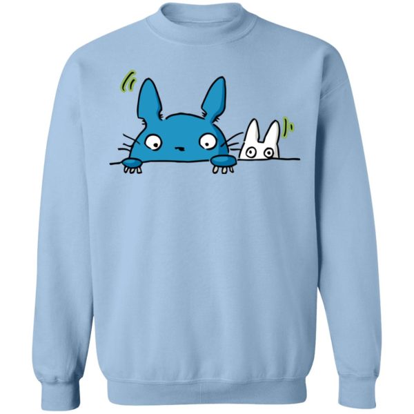 Totoro Soot Gremlins - Mini Twins Totoro Sweatshirt Unisex-Apparel, My Neighbor Totoro, Sweatshirt, Totoro Soot Gremlins