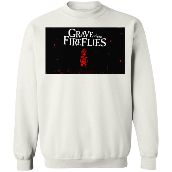 Grave of The Fireflies Poster Sweatshirt Unisex-Apparel, Sweatshirt