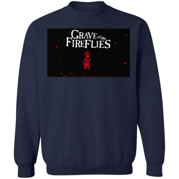 Grave of The Fireflies Poster Sweatshirt Unisex-Apparel, Sweatshirt