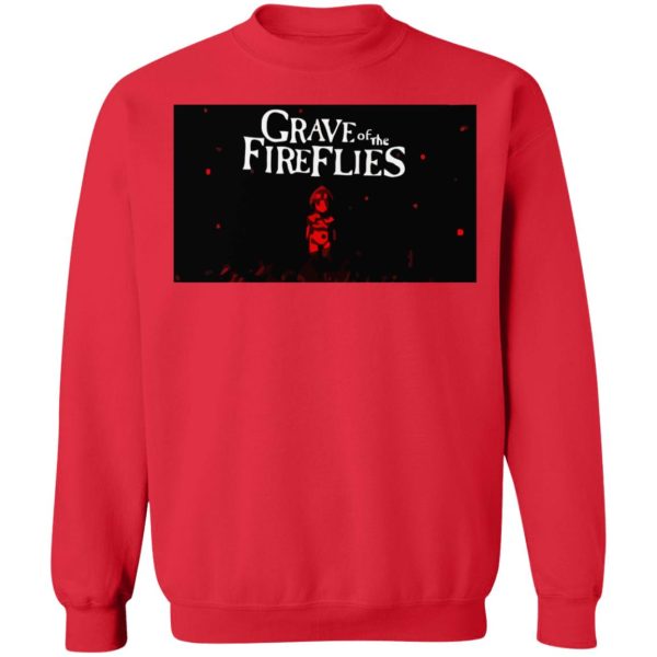 Grave of The Fireflies Poster Sweatshirt Unisex-Apparel, Sweatshirt