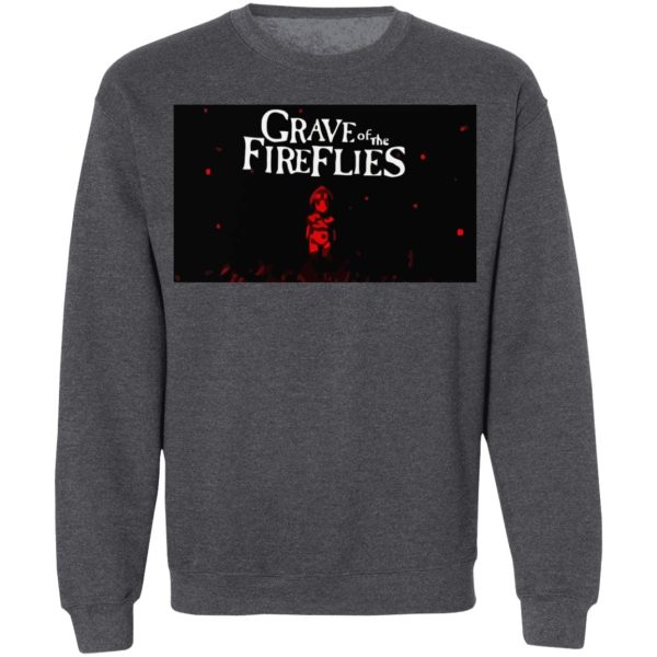 Grave of The Fireflies Poster Sweatshirt Unisex-Apparel, Sweatshirt