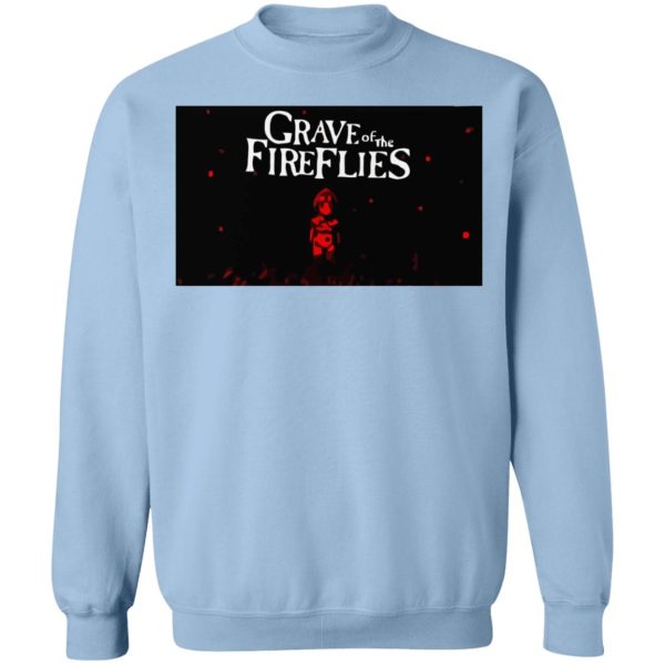 Grave of The Fireflies Poster Sweatshirt Unisex-Apparel, Sweatshirt