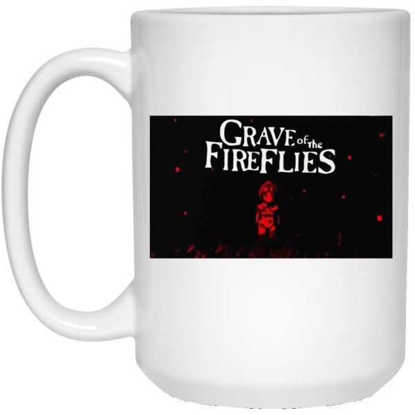 Grave of The Fireflies Poster Mug-Accessories, House Decor, Mug