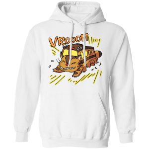 Totoro In Japanese - My Neighbor Totoro – Cat Bus Hoodie Unisex-Apparel, Hoodie, My Neighbor Totoro, Totoro In Japanese