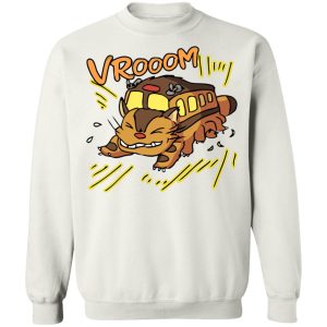 My Neighbor Totoro Soot Sprites - My Neighbor Totoro – Cat Bus Sweatshirt Unisex-Apparel, My Neighbor Totoro, My Neighbor Totoro Soot Sprites, Sweatshirt