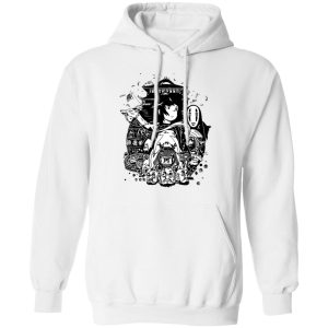 Miyazakis Spirited Away - Spirited Away Art Collection Hoodie Unisex-Apparel, Hoodie, Miyazakis Spirited Away, Spirited Away